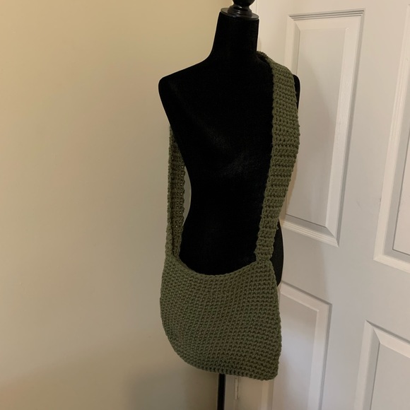 Crossbody Bag Handmade Crocheted - Picture 1 of 16